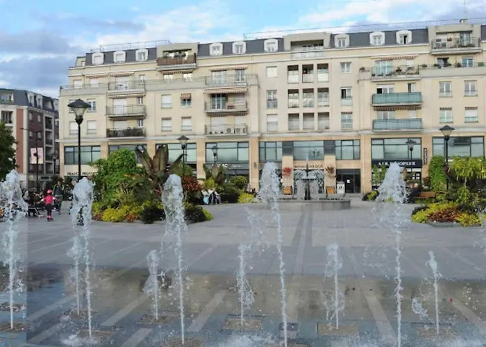Luxueux Studio Neuf-Balcon-6Min Gare-15Min Paris